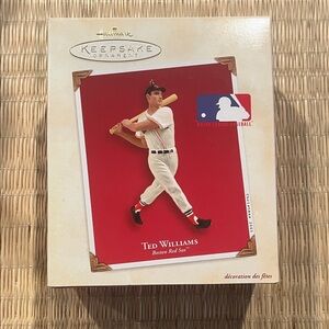 Hallmark Keepsake Ted Williams Ornament